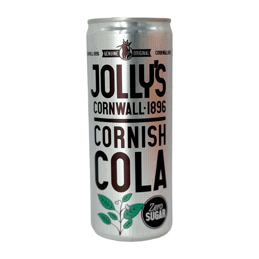 Jolly's Cornish Cola Zero Cans 250ml (24 Pack) - Image 1