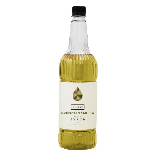 Simply French Vanilla Syrup 1Ltr