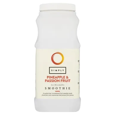 Simply Pineapple & Passionfruit Smoothie 1Ltr