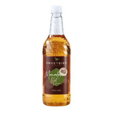 Sweetbird Macadamia Nut Syrup - 1ltr