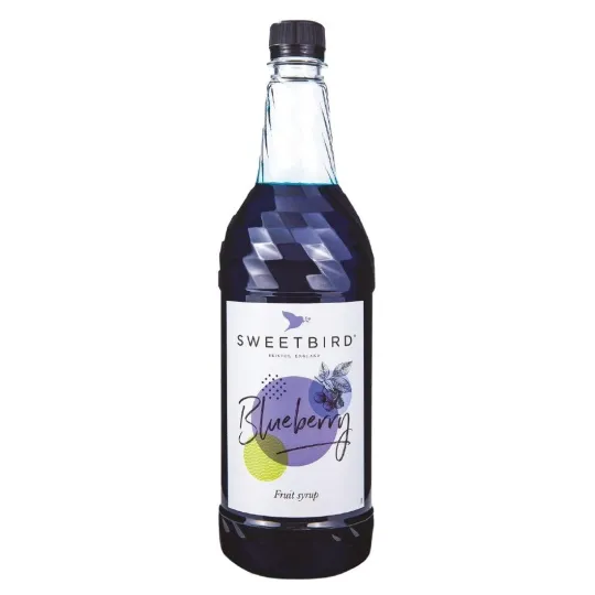 Sweetbird Blueberry Syrup - 1Ltr
