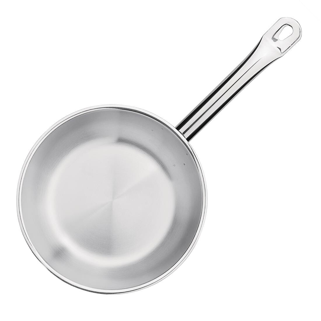 Vogue Stainless Steel Induction Frying Pan 200mm