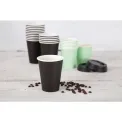 Fiesta Recyclable Coffee Cups Single Wall Black 340ml / 12oz (Pack of 1000) - Image 7