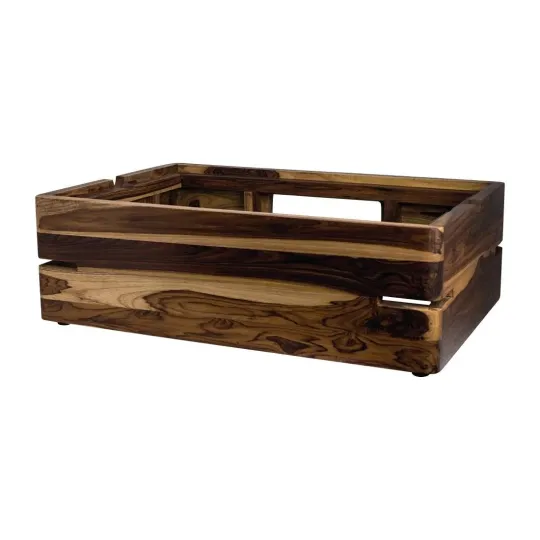 Steelite D.W. Haber Fusion Buffet Riser 1/1 Gastronorm Teak