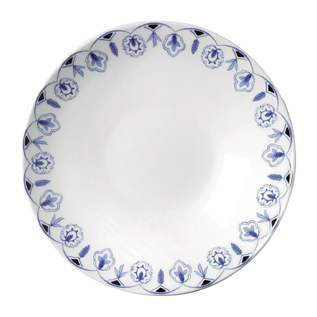 William Edwards Sultan's Garden Blue Bowls Coupe 240mm (12 Pack) - Image 1