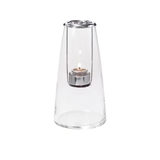 Hollowick Lighthouse Clear Glasses Lamp 102x 210mm (12 Pack)