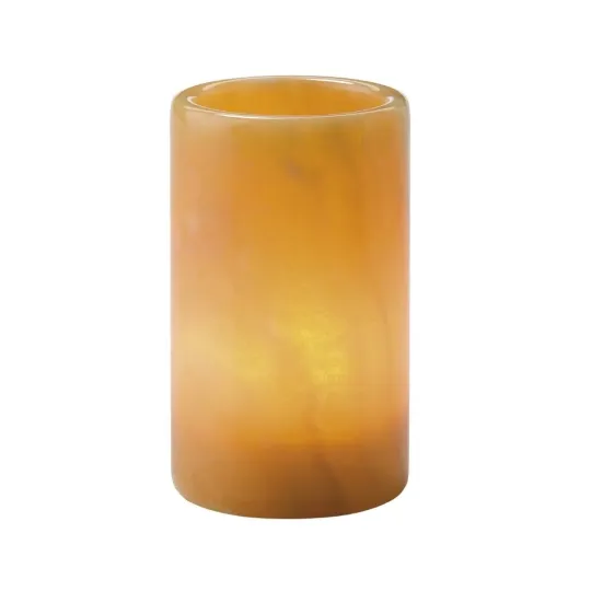 Hollowick Solid Onyx Mini Onyx Lamp 70mm x 70mm (6 Pack)
