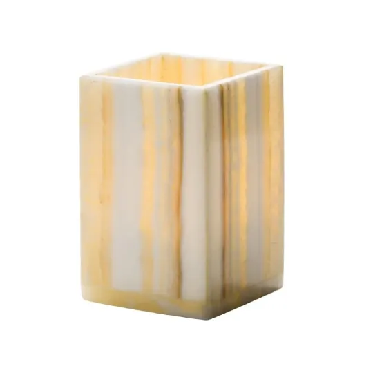 Hollowick Luxor Small Solid Alabaster Lamp 57mm x 86mm (12 Pack)