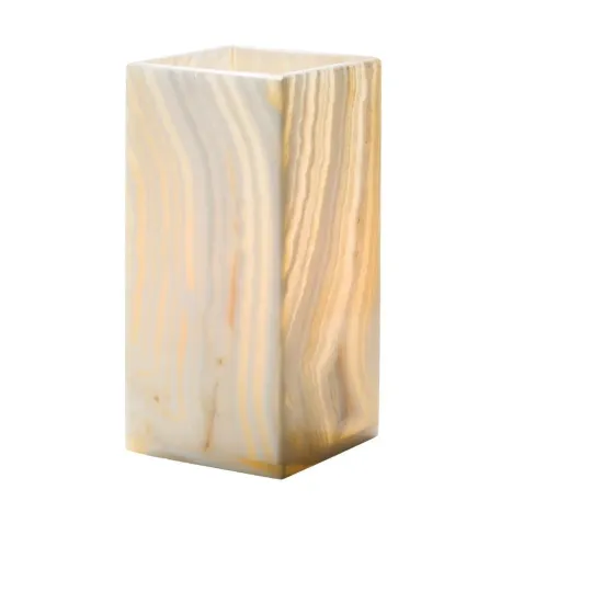 Hollowick Luxor Large Solid Alabaster Lamp 80mm x 168mm (12 Pack)