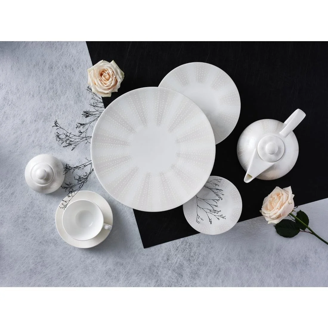 William Edwards Quill Covered Sugar Bowls 50mm (6 Pack) - Image 2