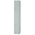 Elite Double Door Electronic Combination Locker Grey