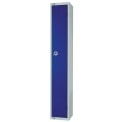Elite Single Door Coin Return Locker Blue