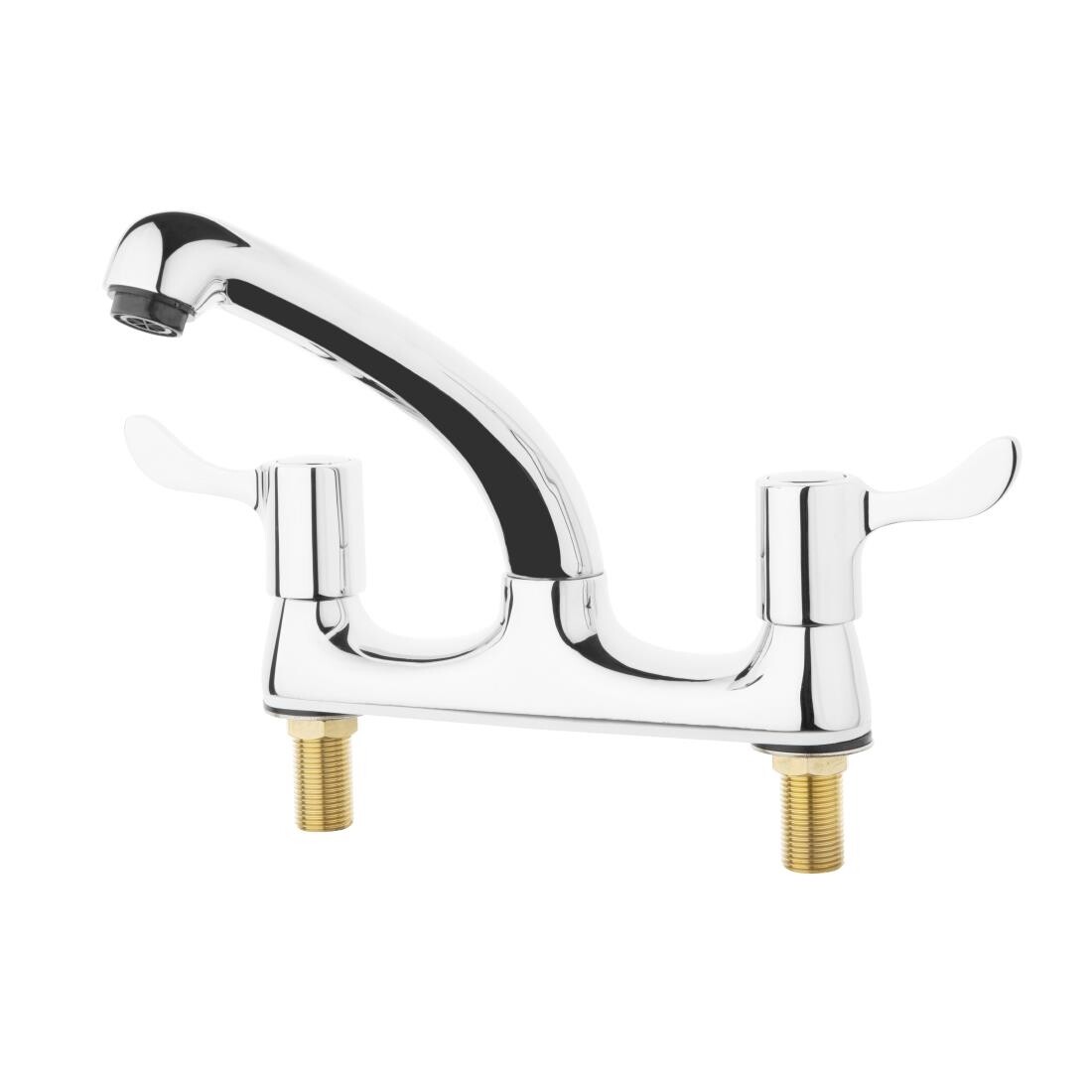 Vogue Twin Mixer Lever Deck Tap