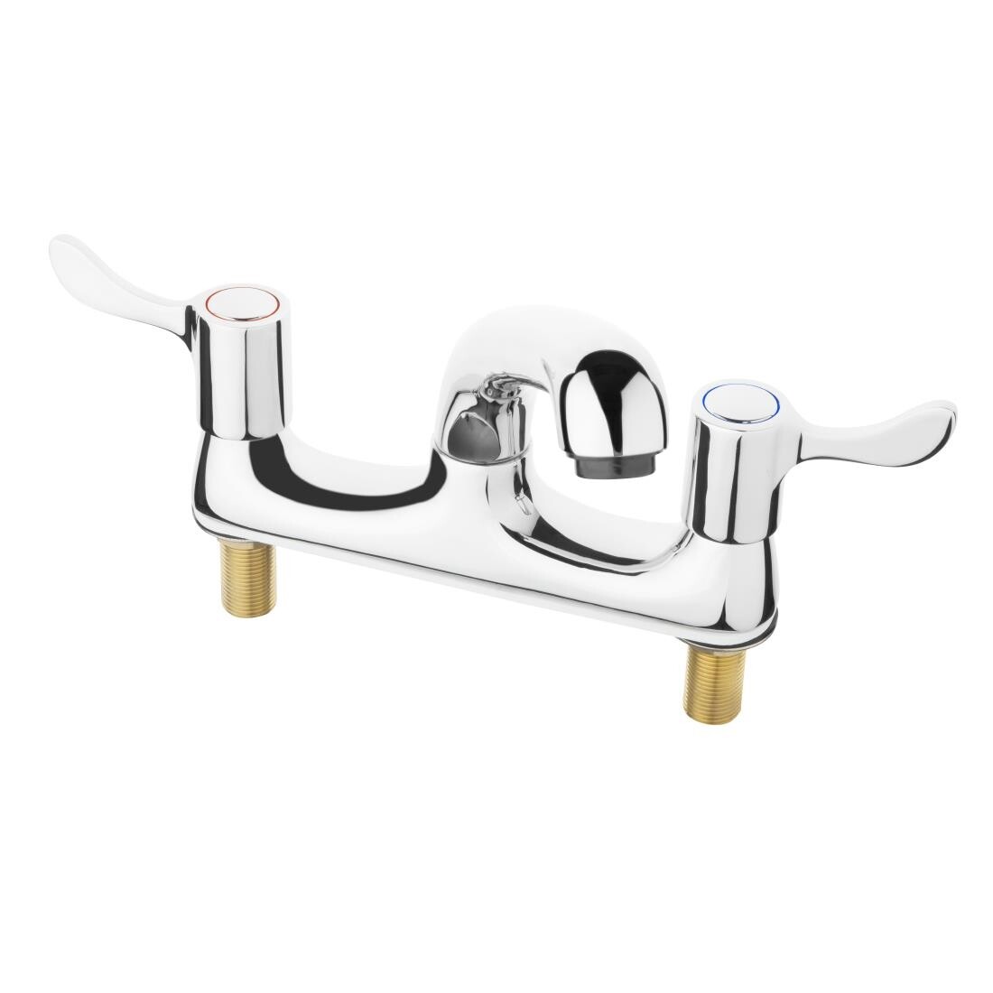 Vogue Twin Mixer Lever Deck Tap