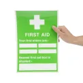 First Aiders Nearest First Aid Box Sign